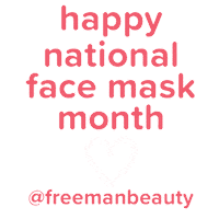 Skincare Face Mask Sticker by Freeman Beauty