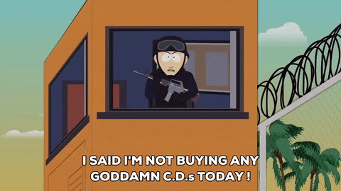 soldier yelling GIF by South Park 