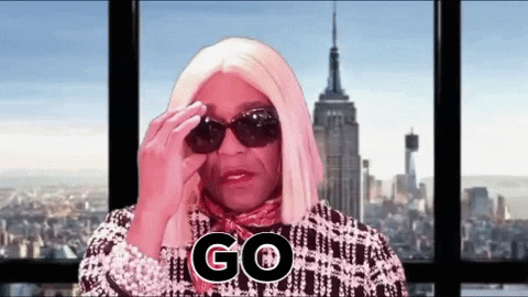 RobertEBlackmon giphygifmaker reaction fashion no GIF