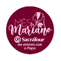 Nossa Senhora Maria Sticker by Sacratour