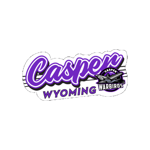 CasperWarbirds hockey casper wyoming warbirds Sticker