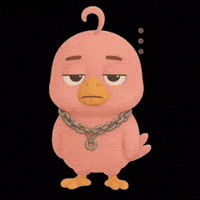 Tired Pink GIF