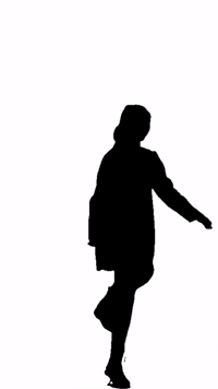 Jumping Black And White GIF by WE ARE VIDEO