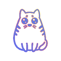 Sad Cat Sticker
