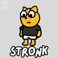 Crypto Im Strong GIF by God The Dog