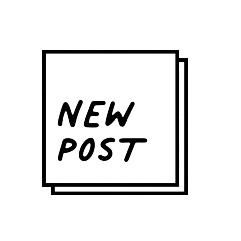 New Post Sticker