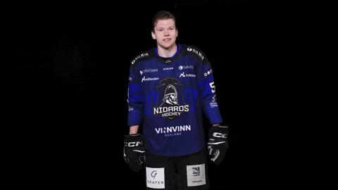 Happy Ice Hockey GIF by Nidaros Hockey