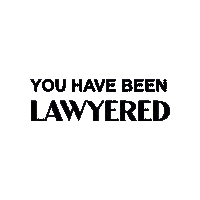 Lawyered law lawyer legal lawyered Sticker