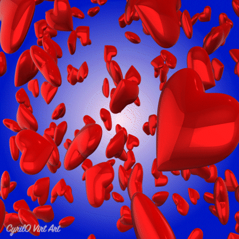 I Love You Hearts GIF