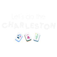 Game Night Charleston Sticker by Oh My Mahjong