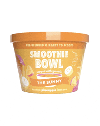 bowls_inc banana pineapple bowl smoothie GIF