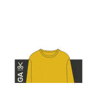 Sweatshirt Sulfur Sticker by KAFT