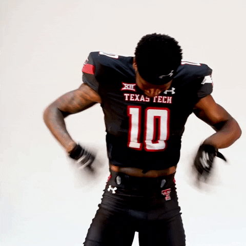 Cam White GIF by Texas Tech Football