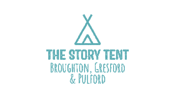 thestorytentwithhannah chester wrexham broughton storytent Sticker