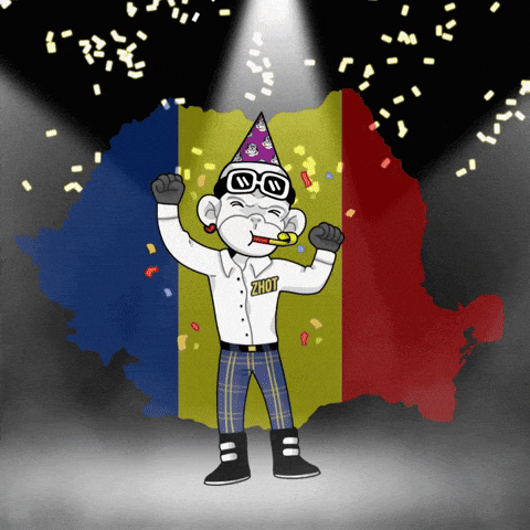 Romania La Multi Ani GIF by Zhot