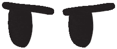 Groto Eyes Sticker by Gro-To Skin Care