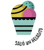 Ice Cream Party Sticker