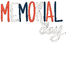 Memorial Day Memories Sticker