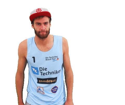 Beach-Volleyball Beach Sticker by Die Techniker