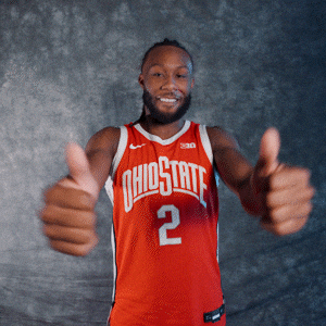 Basketball Yes GIF by Ohio State Athletics