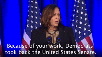 Because of your work, Democrats took back Senate
