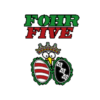FohrFive party band kirmes coverband Sticker