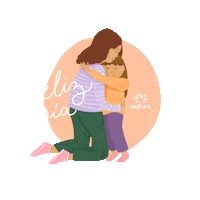 mom hug Sticker by Natura Cosmeticos