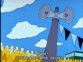 Season 4 Air Horn GIF by The Simpsons