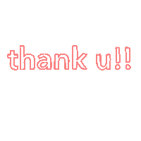 Shop Small Thank U Sticker by Tilly & Type