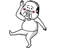 In A Hurry Dance Sticker