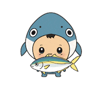 Fish Sticker by kamaeinterpark-amabenoichi