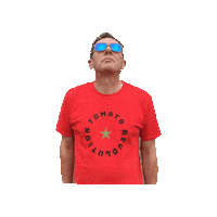Look Up T Shirt Sticker by Tomato Revolution seeds