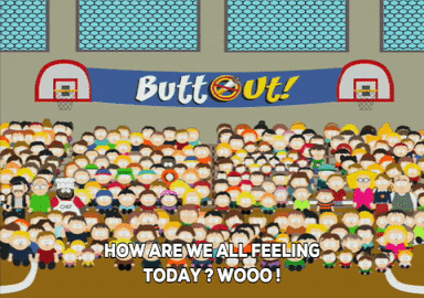 crowd audience GIF by South Park 