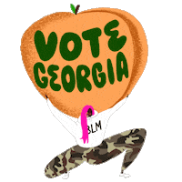 Black Lives Matter Vote Sticker by Creative Courage