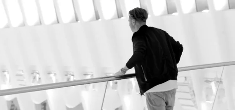 black and white connection GIF by OneRepublic