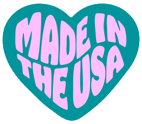 United States Heart Sticker by Sung & Co