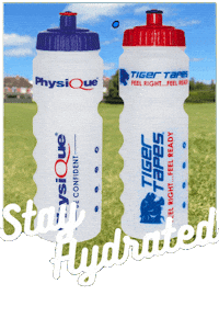 Stay Hydrated Water Bottle Sticker by Physique Management