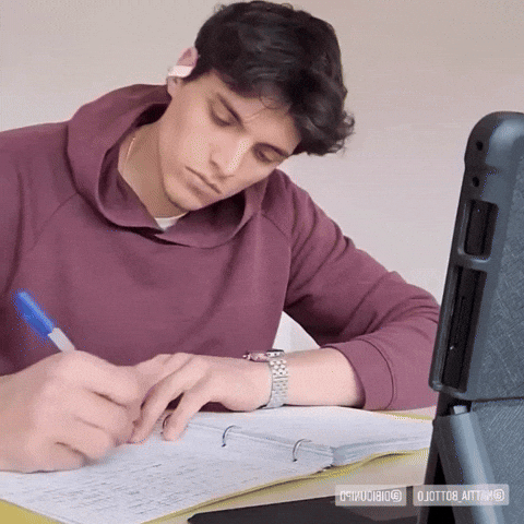 Study Studying GIF