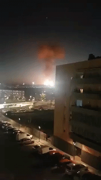 Fire Blazes at Deadly Chemical Plant Explosion in Tarragona, Spain