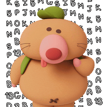 dudadu_official giphyupload animation cartoon sticker Sticker