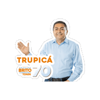 souedvaldobrito prefeito 70 brito edvaldo Sticker