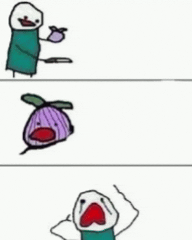 Cry Onion GIF