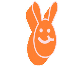 Spring Bunny Sticker by eathappy