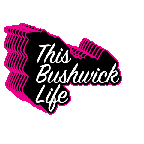 Neon Flashing Sticker by This Bushwick Life