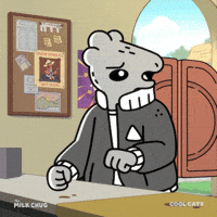 Sick Blue Cat GIF by Cool Cats