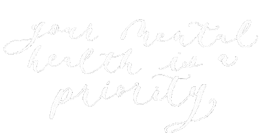Mental Health Lettering Sticker