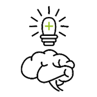Brain Learning Sticker by Weber, Mathis und Freunde