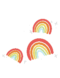 Rainbow Stars Sticker
