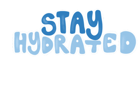 Stay Hydrated Drink Water Sticker