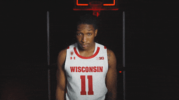 College Basketball Bowman GIF by Wisconsin Badgers